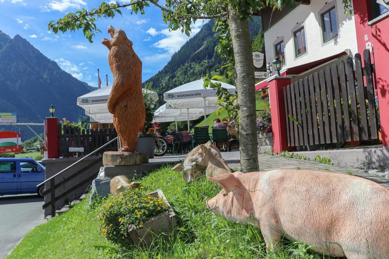 Gasthof Baerenwirt Hotel Fusch an der Grossglocknerstrasse Buitenkant foto
